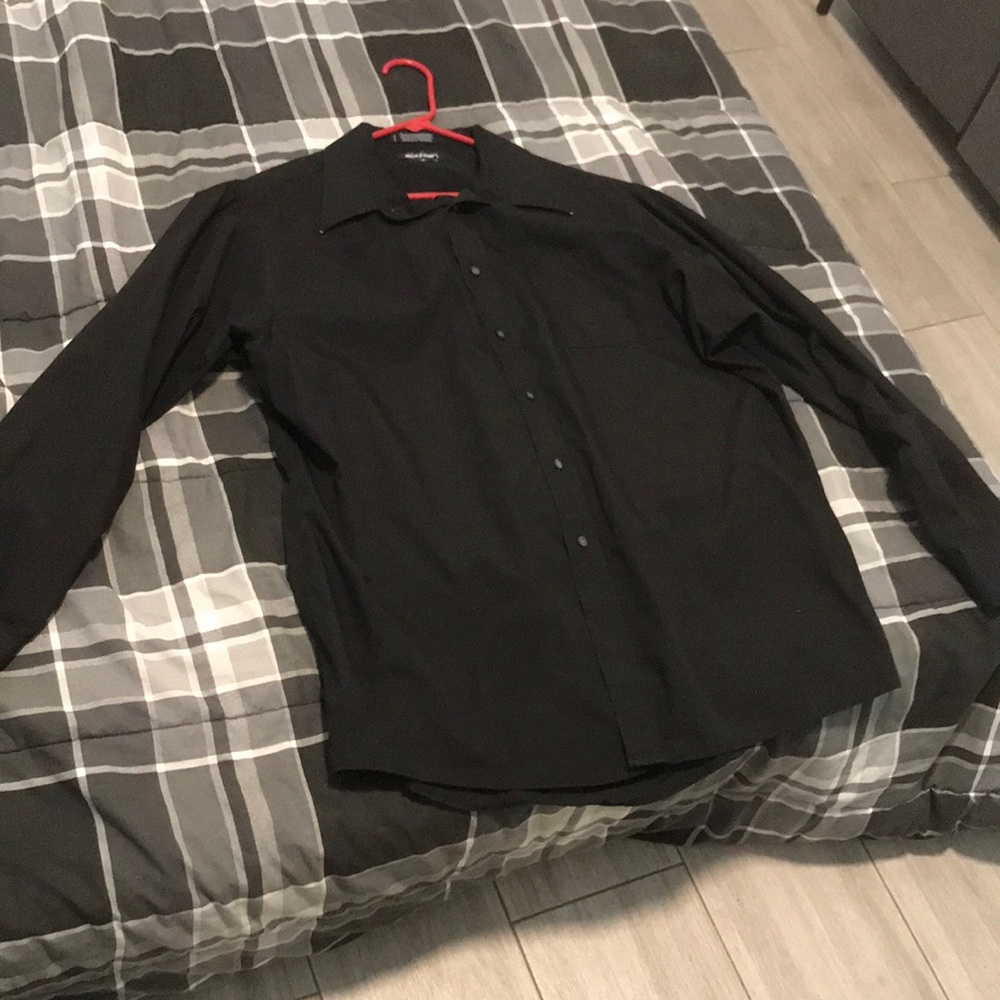 Puritan dress shirt xl black